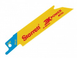 Starrett B418-5 Bi-Metal Reciprocating Blade, Metal Straight 100mm 18 TPI (Pack 5)